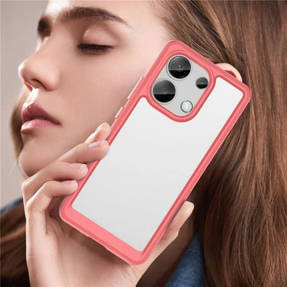 For Xiaomi Redmi Note 13 4G Case TPU + Acrylic Mobile Phone Protective Cover