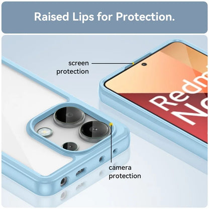 For Xiaomi Redmi Note 13 4G Case TPU + Acrylic Mobile Phone Protective Cover