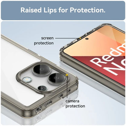 For Xiaomi Redmi Note 13 4G Case TPU + Acrylic Mobile Phone Protective Cover