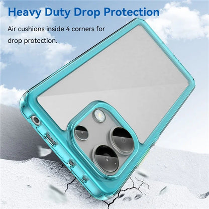For Xiaomi Redmi Note 13 4G Case TPU + Acrylic Mobile Phone Protective Cover
