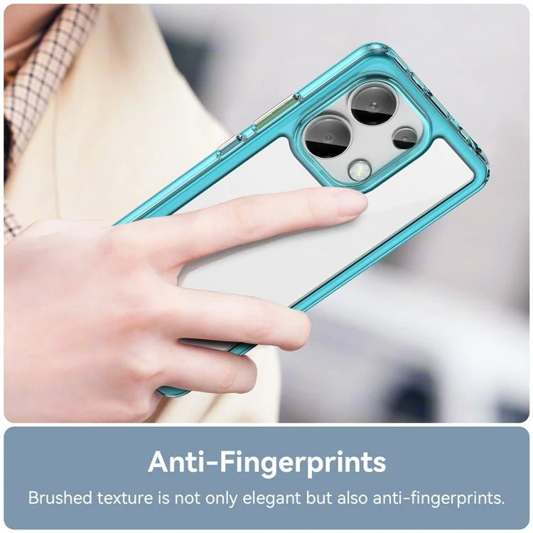 For Xiaomi Redmi Note 13 4G Case TPU + Acrylic Mobile Phone Protective Cover
