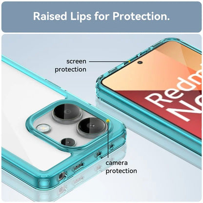 For Xiaomi Redmi Note 13 4G Case TPU + Acrylic Mobile Phone Protective Cover