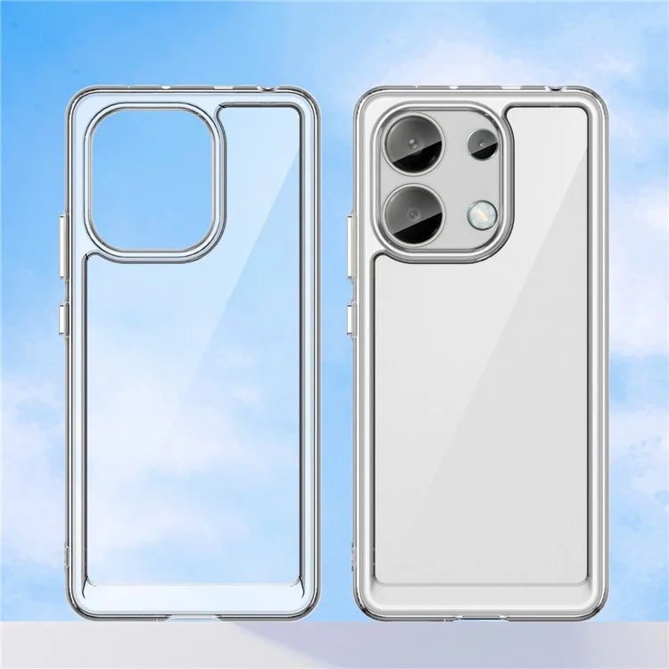 For Xiaomi Redmi Note 13 4G Case TPU + Acrylic Mobile Phone Protective Cover
