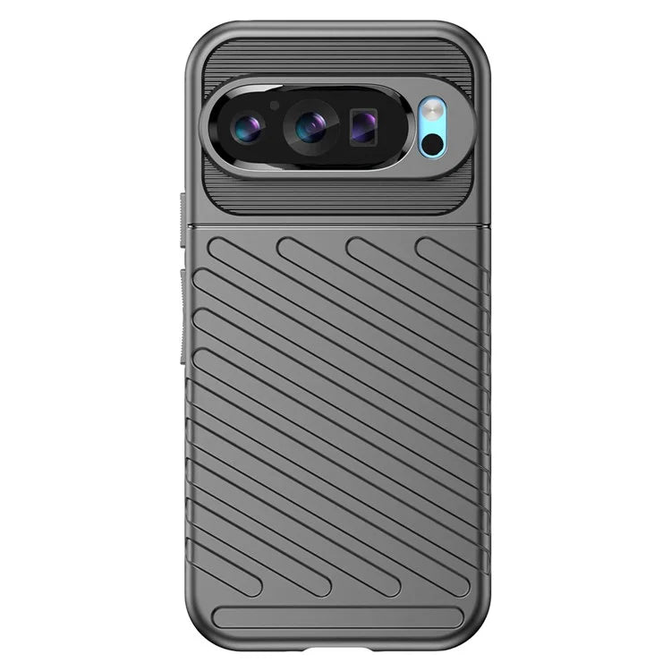 Thunder Series For Google Pixel 9 Case Anti-scratch Twill Texture TPU Phone Cover