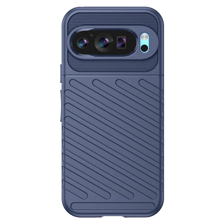 Thunder Series For Google Pixel 9 Case Anti-scratch Twill Texture TPU Phone Cover