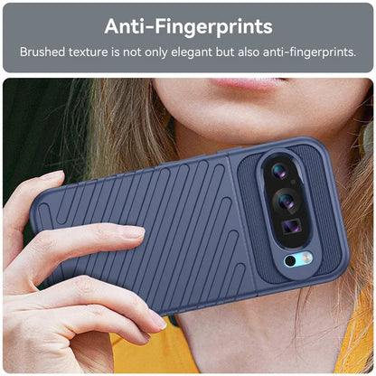 Thunder Series For Google Pixel 9 Case Anti-scratch Twill Texture TPU Phone Cover