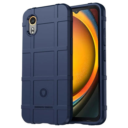 For Samsung Galaxy Xcover 7 TPU Case Square Grid Protective Phone Cover