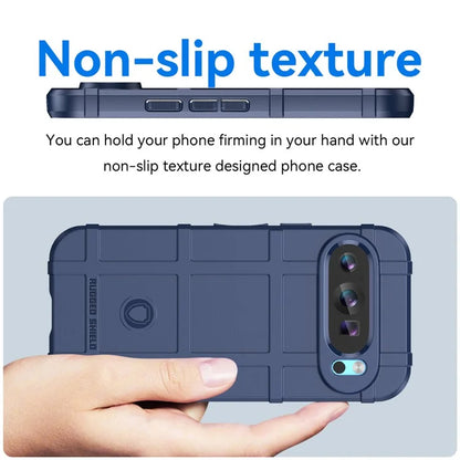For Google Pixel 9 Pro TPU Case Square Grid Texture Mobile Phone Cover