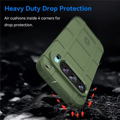 For Google Pixel 9 Pro TPU Case Square Grid Texture Mobile Phone Cover