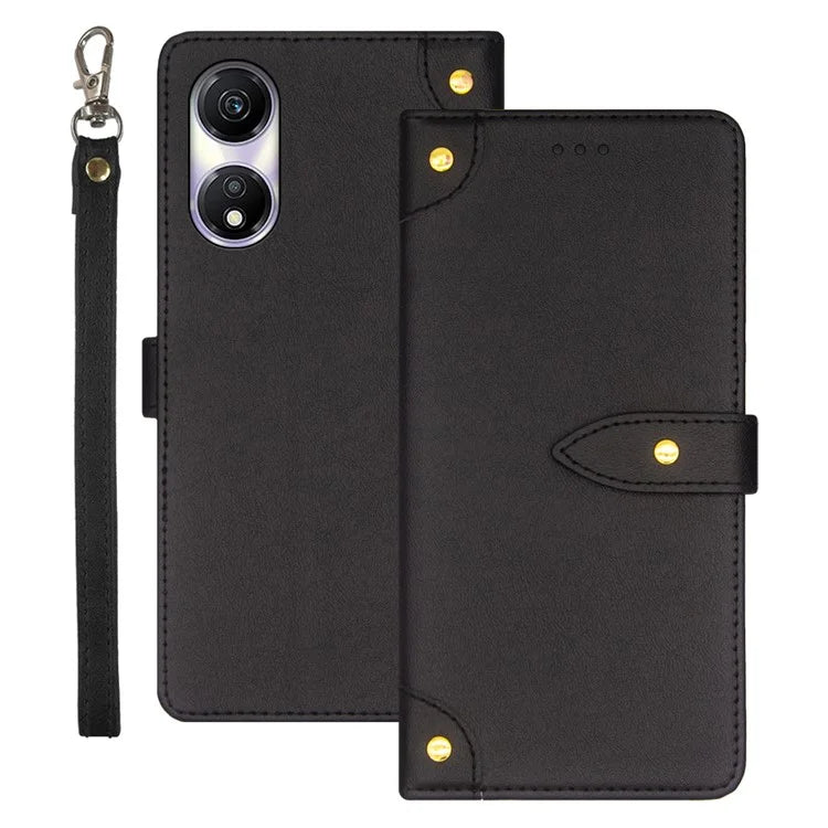 IDEWEI For Honor Play 40 PU Leather Case Card Holder Stand Phone Cover