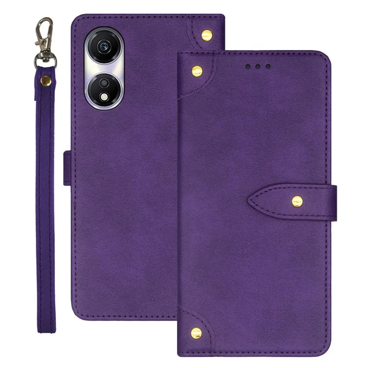 IDEWEI For Honor Play 40 PU Leather Case Card Holder Stand Phone Cover