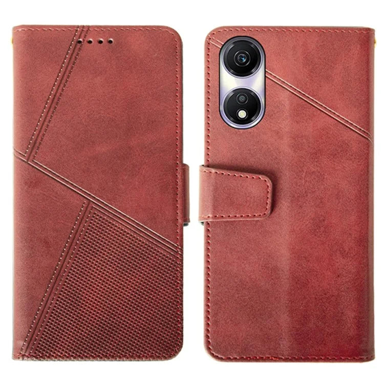 IDEWEI For Honor Play 40 Case Calf Texture PU Leather Stand Phone Shell