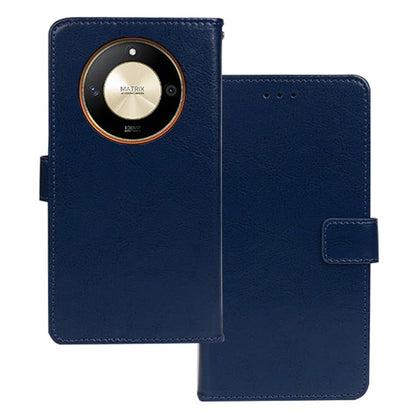 IDEWEI For Honor X9b 5G / Magic6 Lite 5G Case PU Leather Folio Phone Cover Crazy Horse Texture