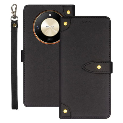 IDEWEI For Honor X9b 5G / Magic6 Lite 5G Case Flip PU Leather Card Holder Phone Cover