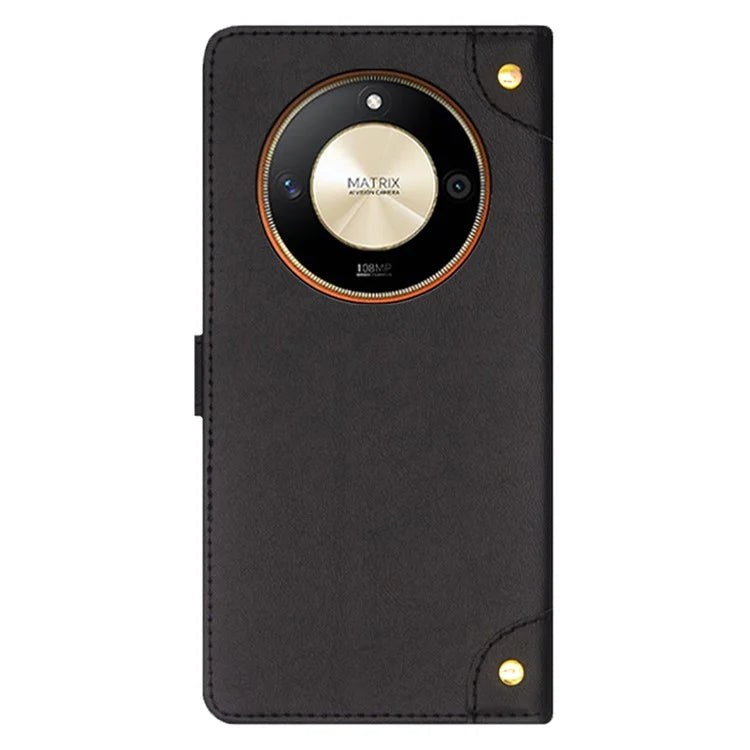 IDEWEI For Honor X9b 5G / Magic6 Lite 5G Case Flip PU Leather Card Holder Phone Cover