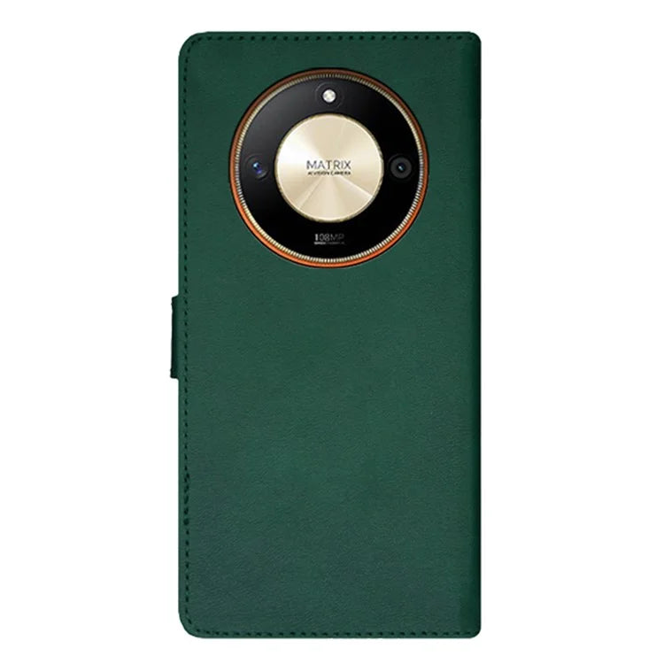 IDEWEI For Honor X9b 5G / Magic6 Lite 5G / X50 5G Cases Anti-Scratch Splicing Color PU Leather Cell Phone Cover