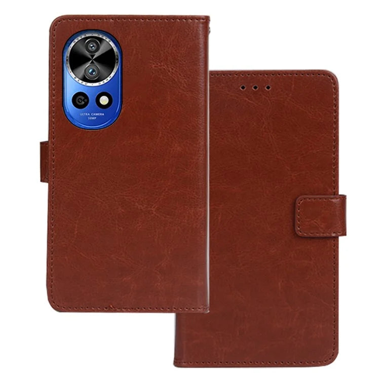 IDEWEI For Huawei nova 12 Pro 5G / nova 12 Ultra 5G Case Full Protection PU Leather Wallet Phone Cover