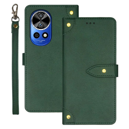 IDEWEI For Huawei nova 12 Pro 5G / nova 12 Ultra 5G Case Card Holder Anti-fall Leather Phone Cover