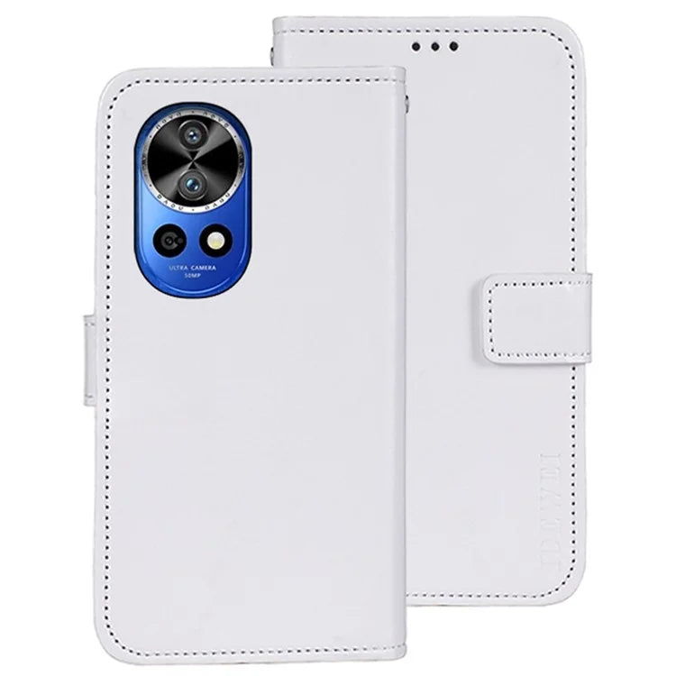 IDEWEI For Huawei nova 12 Pro 5G / nova 12 Ultra 5G Case Crazy Horse Texture Flip Stand Anti-scratch Phone Cover