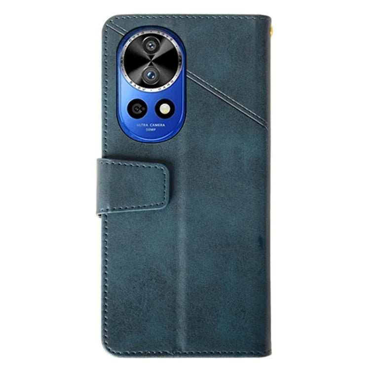IDEWEI For Huawei nova 12 Pro 5G / 12 Ultra 5G Wallet Case Calf Texture Anti-fall Phone Cover