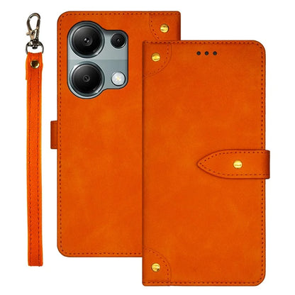 IDEWEI For Xiaomi Redmi Note 13 Pro 4G / Poco M6 Pro 4G Cover Leather Card Holder Cell Phone Case