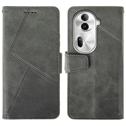 IDEWEI For Oppo Reno11 Pro 5G (Global) / Reno11 (China) 5G PU Leather Case Calf Texture Full Protection Phone Wallet Cover