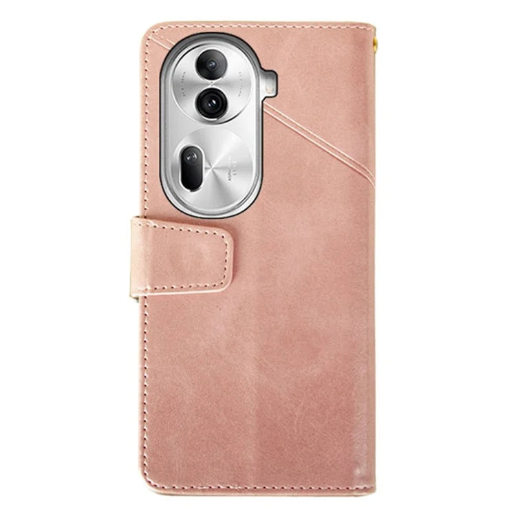 IDEWEI For Oppo Reno11 Pro 5G (Global) / Reno11 (China) 5G PU Leather Case Calf Texture Full Protection Phone Wallet Cover