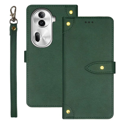 IDEWEI For Oppo Reno11 Pro 5G (Global) / Reno11 (China) 5G Cover Drop-proof Leather Card Holder Cell Phone Case