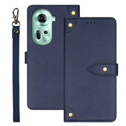 IDEWEI For Oppo Reno11 5G (Global) Case Card Holder Folding Stand PU Leather Phone Cover