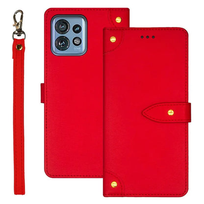 IDEWEI For Motorola Edge 40 Pro 5G / Moto X40 5G / Edge+ (2023) Cell Phone Case PU Leather Card Slot Stand Cover