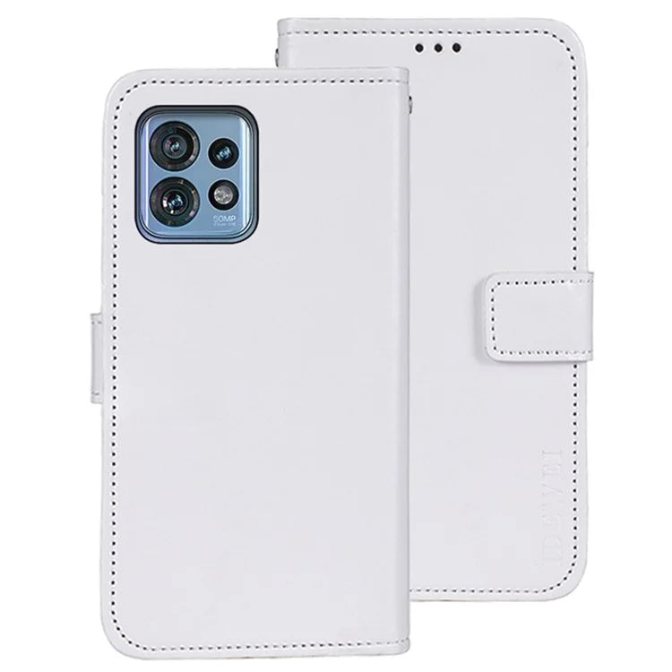 IDEWEI For Motorola Edge 40 Pro 5G / Moto X40 5G / Edge+ (2023) Case Magnetic Clasp Leather Phone Cover