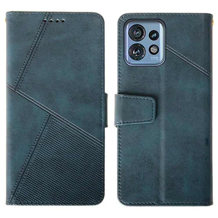 IDEWEI For Motorola Moto X40 5G / Edge 40 Pro 5G / Edge+ (2023) 5G Case Calf Texture Leather Stand Phone Cover