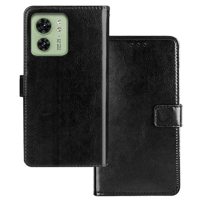 IDEWEI For Motorola Edge 40 5G Case Full Protection PU Leather Support Stand Wallet Phone Cover
