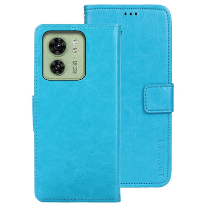 IDEWEI For Motorola Edge 40 5G Mobile Phone Case Magnetic PU Leather Stand Cover Wallet