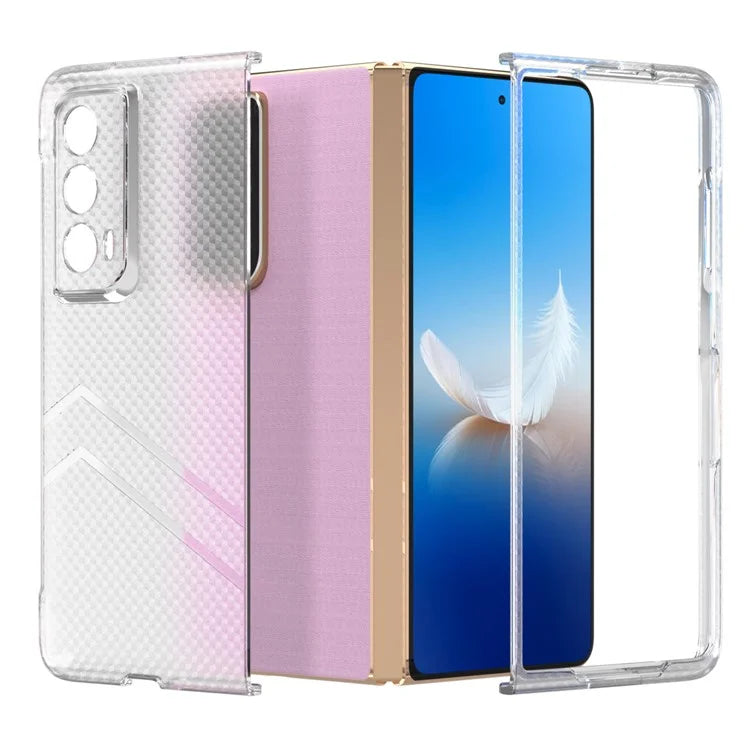 For Honor Magic Vs2 5G Hard PC Case Wave Texture Matte Folding Phone Cover