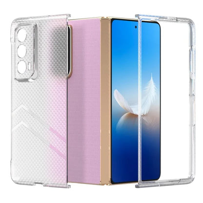 For Honor Magic Vs2 5G Hard PC Case Wave Texture Matte Folding Phone Cover