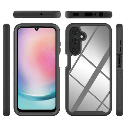 For Samsung Galaxy A25 5G (Global) (161.0 x 76.5 x 8.3mm) Case with PET Screen Film PC+TPU Cover