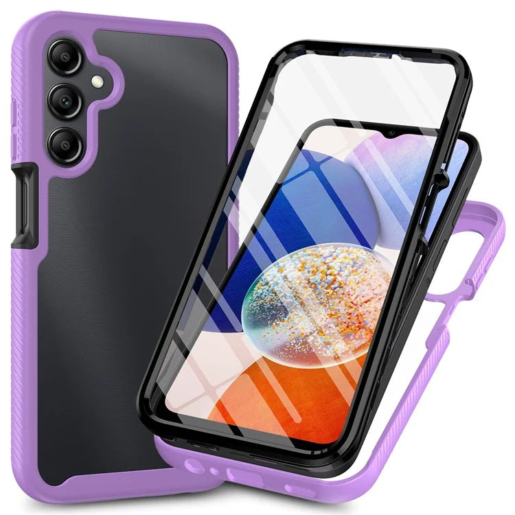 For Samsung Galaxy A25 5G (Global) (161.0 x 76.5 x 8.3mm) Case with PET Screen Film PC+TPU Cover