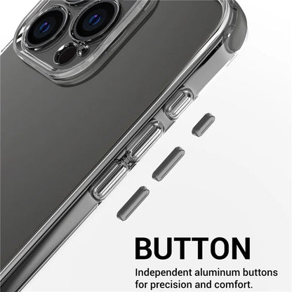 For iPhone 14 Pro Max Case Drop Resistant TPU+PC Phone Cover (Precise Lens Hole)