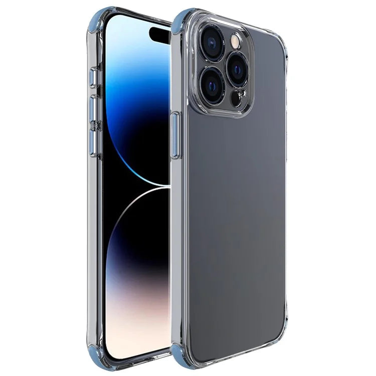 For iPhone 14 Pro Max Case Drop Resistant TPU+PC Phone Cover (Precise Lens Hole)