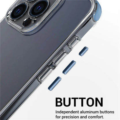 For iPhone 14 Pro Max Case Drop Resistant TPU+PC Phone Cover (Precise Lens Hole)