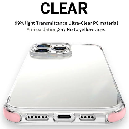 For iPhone 14 Pro Max Case Drop Resistant TPU+PC Phone Cover (Precise Lens Hole)