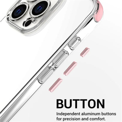 For iPhone 14 Pro Max Case Drop Resistant TPU+PC Phone Cover (Precise Lens Hole)