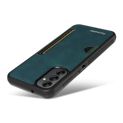 FORWENW F5 Series For Samsung Galaxy A14 5G / 4G Case PU Leather+TPU Card Holder Phone Back Cover