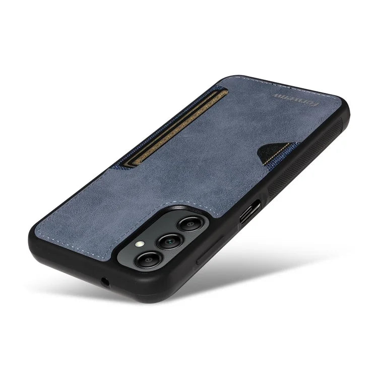 FORWENW F5 Series For Samsung Galaxy A14 5G / 4G Case PU Leather+TPU Card Holder Phone Back Cover