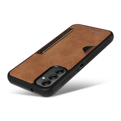 FORWENW F5 Series For Samsung Galaxy A14 5G / 4G Case PU Leather+TPU Card Holder Phone Back Cover