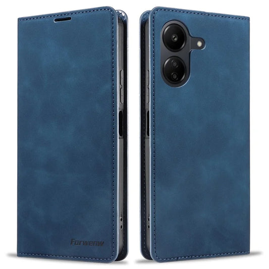 FORWENW Fantasy Series for Xiaomi Redmi 13C 4G / Poco C65 4G Case PU Leather Stand Wallet Phone Cover