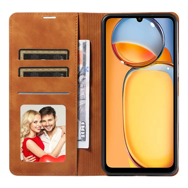 FORWENW Fantasy Series for Xiaomi Redmi 13C 4G / Poco C65 4G Case PU Leather Stand Wallet Phone Cover