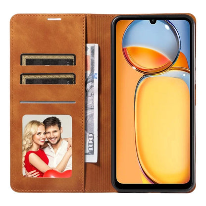 FORWENW Fantasy Series for Xiaomi Redmi 13C 4G / Poco C65 4G Case PU Leather Stand Wallet Phone Cover
