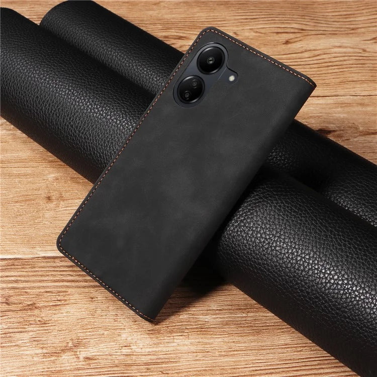 FORWENW Fantasy Series for Xiaomi Redmi 13C 4G / Poco C65 4G Case PU Leather Stand Wallet Phone Cover